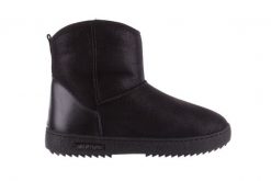 Śniegowce Bayla-112 0575-9015D Czarne, Skóra naturalna - 36. Czarne śniegowce damskie Bayla, z materiału. W wyprzedaży za 134.10 zł.