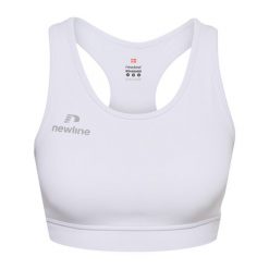 Koszulka damska Newline Athletic. Białe bluzki sportowe damskie Newline, l, bez wzorów, bez ramiączek. Za 167.50 zł.