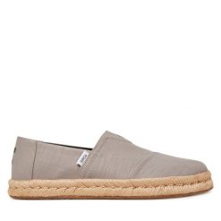 Półbuty Toms. Szare półbuty męskie Toms, bez zapięcia. Za 349.99 zł.