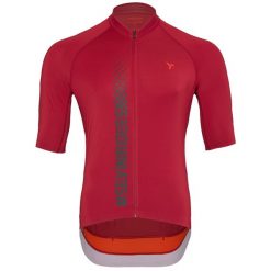 Koszulka rowerowa (z krótkim rękawem) męska SILVINI Men Jersey MAZZANO. Czerwone t-shirty sportowe męskie Silvini, m, z jersey, bez ramiączek. Za 340.50 zł.