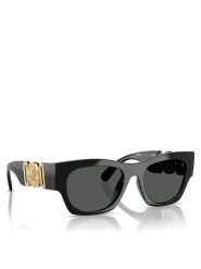 Versace Okulary przeciwsłoneczne 0VE4479U 52 GB1/87 Czarny. Czarne okulary przeciwsłoneczne męskie Versace, z tworzywa sztucznego. Za 1,029.00 zł.