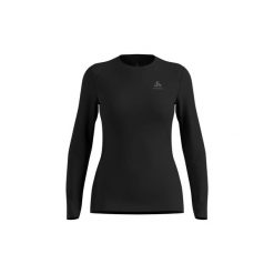Koszulka termoaktywna damska Odlo Active Warm. Czarne bielizna termoaktywna damska Odlo, l, bez wzorów, z elastanu. Za 179.99 zł.