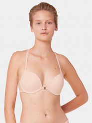Triumph Biustonosz push-up Harmony Spotlight WHUF 10217429 Różowy. Czerwone biustonosze Triumph, bez wzorów, z syntetyku. Za 95.00 zł.