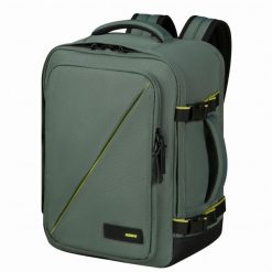 Plecak kabinowy American Tourister Take2cabin. Zielone plecaki damskie AMERICAN TOURISTER, bez wzorów. Za 186.99 zł.