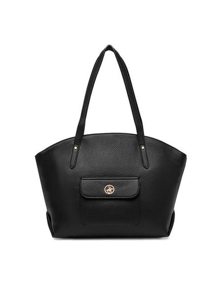 Beverly Hills Polo Club Torebka CEO-BHPC-C-001-09 Czarny. Czarne torebki klasyczne damskie Beverly Hills Polo Club, bez wzorów, z materiału, bez dodatków. Za 219.99 zł.