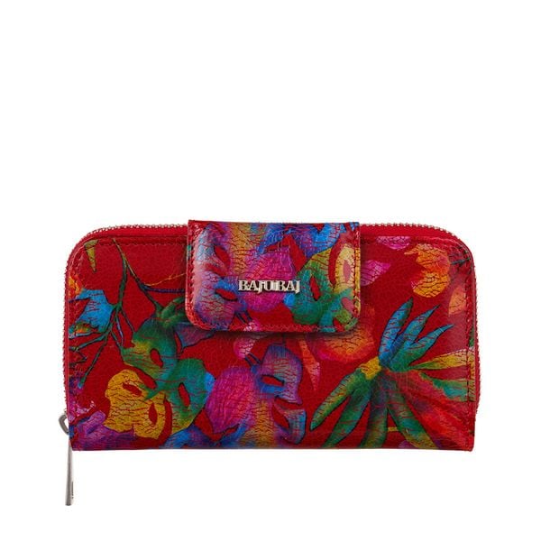 Czerwony portfel damski BajuBaj ze skóry naturalnej – funkcjonalność i styl w jednym PD2006s116 RFID. Czerwone portfele damskie bez wzorów, ze skóry. Za 190.00 zł.