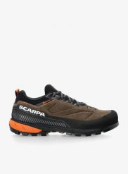 Buty podejściowe męskie Scarpa Rapid XT GTX. Brązowe buty trekkingowe męskie Scarpa, na zimę, z gore-texu, przed kostkę, bez zapięcia, trekkingowe, gore-tex. Za 859.99 zł.