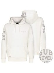 Sublevel Bluza "Tim" w kolorze kremowym rozmiar: L. Brązowe bluzy z kapturem męskie Sublevel, l. Za 131.12 zł.