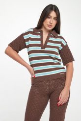 Sweter damski polo ERMANNO FIRENZE. Swetry klasyczne damskie Ermanno Firenze, bez kołnierzyka. Za 1,339.00 zł.