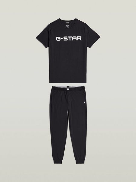 G-Star Piżama w kolorze czarnym rozmiar: XL. Czarne piżamy męskie G-Star, xl, bez wzorów, z bawełny, bez ramiączek. Za 154.95 zł.