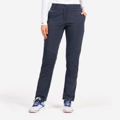 Spodnie żeglarskie damskie Tribord Sailing 500. Szare spodnie dresowe damskie TRIBORD, bez wzorów, z elastanu, sportowe. Za 159.99 zł.