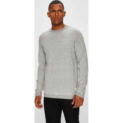 Jack & Jones - Sweter. Niebieskie swetry męskie Jack & Jones, m, bez wzorów, z bawełny, bez kołnierzyka. W wyprzedaży za 79.90 zł.