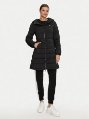 Guess Płaszcz zimowy New Altea V4YL05 WF3X0 Czarny Regular Fit. Czarne płaszcze damskie Guess, na zimę, xs, z aplikacjami, z syntetyku. Za 649.99 zł.