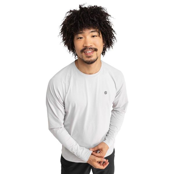 Koszulka trekkingowa z długim rękawem męska Zion. Szare koszulki męskie z długim rękawem SIROKO, m. Za 118.00 zł.