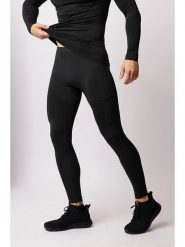 Spaio Legginsy termiczne "Play" w kolorze czarnym rozmiar: L. Czarne spodnie sportowe męskie Spaio. Za 126.45 zł.