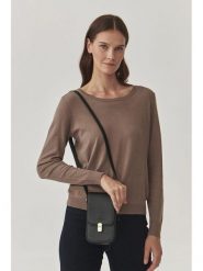 TATUUM Torebka w kolorze czarnym na telefon - 11 x 20 x 3 cm rozmiar: onesize. Czarne torebki klasyczne damskie Tatuum, bez wzorów, z materiału, bez dodatków. Za 98.45 zł.