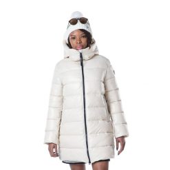 Płaszcz puchowy damski Rossignol Shiny Parka. Brązowe parki damskie Rossignol, m, bez wzorów, z puchu. W wyprzedaży za 1,020.00 zł.