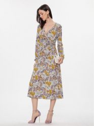 Weekend Max Mara Sukienka codzienna Staffa 2415621061 Niebieski Regular Fit. Niebieskie sukienki damskie Weekend Max Mara, na co dzień, m, bez wzorów, z wiskozy, bez kołnierzyka, bez ramiączek, proste. Za 659.99 zł.