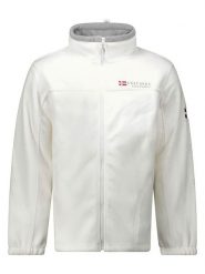 ANAPURNA Kurtka polarowa "Uranium" w kolorze białym rozmiar: M. Białe kurtki męskie ANAPURNA, m, bez wzorów, z polaru, bez kaptura. Za 82.99 zł.