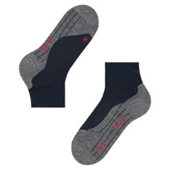 Skarpetki damskie Falke TK5 Wander. Niebieskie skarpetki damskie Falke, bez wzorów, z wełny. Za 139.50 zł.