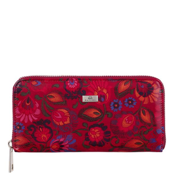 Czerwony Portfel Damski Skórzany BajuBaj – Kolorowa Elegancja i Praktyczny Styl w Jednym PD090s169. Czerwone portfele damskie bez wzorów, ze skóry. Za 161.50 zł.