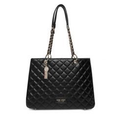 Torebka Nine West. Czarne torebki klasyczne damskie Nine West, bez wzorów, bez dodatków. Za 299.99 zł.