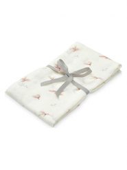 Cam Cam Copenhagen Chusta w kolorze kremowym do odbijania - 120 x 120 cm rozmiar: onesize. Brązowe chusty i apaszki dziecięce Cam Cam Copenhagen, z bawełny. Za 72.95 zł.