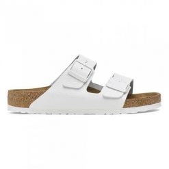 Klapki męskie Birkenstock Arizona. Białe klapki i japonki męskie Birkenstock, z materiału. Za 339.00 zł.