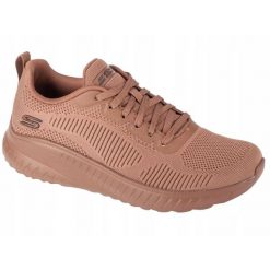 Buty Damskie Skechers Bobs Squad 117209-Clay Sportowe Lekkie Brązowe 39. Brązowe buty sportowe na co dzień damskie Skechers, bez wzorów, trekkingowe, Skechers Sport. Za 279.00 zł.