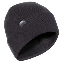 Czapka Beanie Unisex. Czarne czapki męskie Trespass, bez wzorów, z bawełny. Za 35.99 zł.