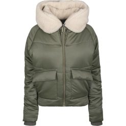 Parka dla kobiet Urban Classic herpa hooded. Brązowe parki damskie Urban Classics, na zimę, bez wzorów. Za 337.00 zł.