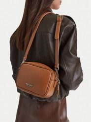 Nine West Torebka EO-CALM POISE-LDA6766B Brązowy jasny. Brązowe listonoszki damskie Nine West, bez wzorów, bez dodatków. Za 299.99 zł.