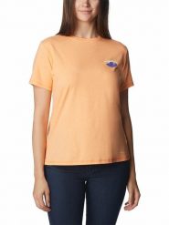 Columbia Koszulka sportowa "Sun Trek™" w kolorze pomarańczowym rozmiar: XL. Pomarańczowe bluzki sportowe damskie Columbia, xl, bez wzorów, z materiału, bez ramiączek. Za 70.24 zł.