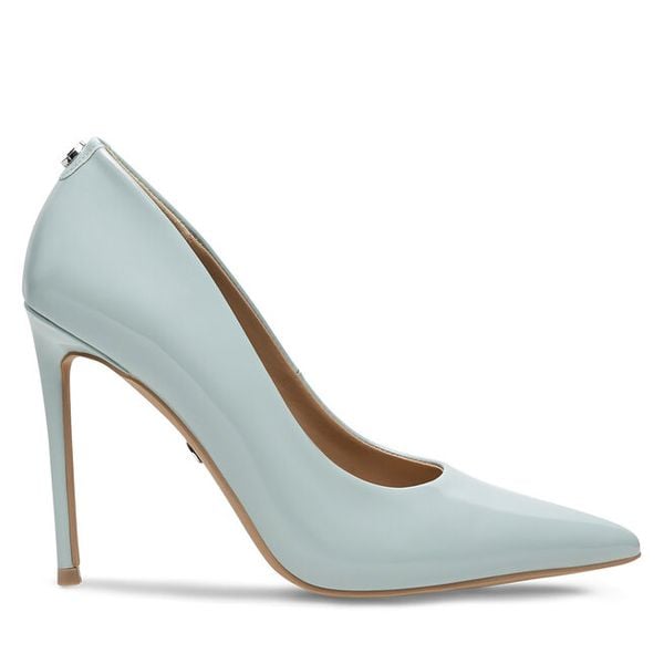 Szpilki Nine West. Zielone szpilki Nine West, bez wzorów, bez obcasa. Za 136.99 zł.