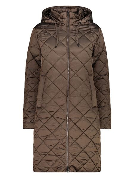 CMP Płaszcz pikowany w kolorze khaki rozmiar: 40. Brązowe płaszcze damskie CMP, bez wzorów, z materiału. Za 275.40 zł.