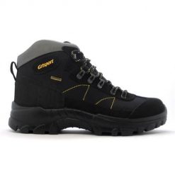 Buty trekkingowe męskie Grisport Scamosciato. Czarne buty trekkingowe męskie Grisport, z gumy, bez zapięcia, trekkingowe. Za 215.99 zł.