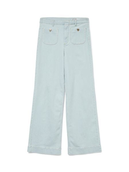 Vero Moda Jeansy Kayla 10328192 Niebieski Wide Leg. Niebieskie jeansy damskie Vero Moda. Za 99.99 zł.