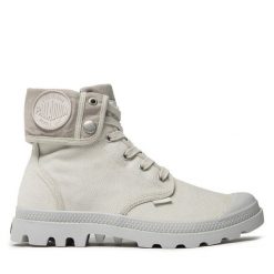 Trapery Palladium. Szare buty zimowe męskie Palladium, bez zapięcia. Za 309.99 zł.