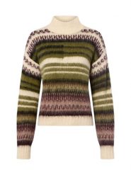 More & More Sweter z dzianiny Kobiety biały|zielony|lila, 42. Białe swetry klasyczne damskie MORE & MORE, z dzianiny, bez kołnierzyka. Za 379.95 zł.