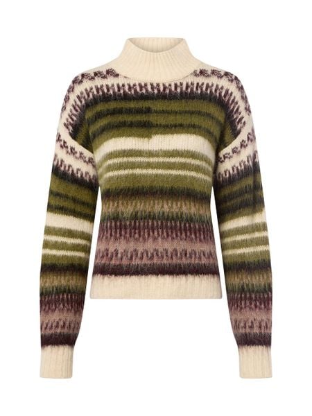 More & More Sweter z dzianiny Kobiety biały|zielony|lila, 42. Białe swetry klasyczne damskie MORE & MORE, z dzianiny, bez kołnierzyka. Za 379.95 zł.