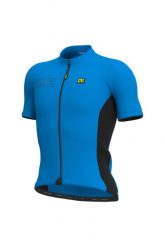 Koszulka rowerowa męska Alé Cycling Solid Color Block. Niebieskie t-shirty sportowe męskie ALÉ CYCLING, na lato, l, z elastanu, bez ramiączek, rowerowe. Za 291.99 zł.