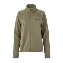Bluza polarowa damska Marmot Leconte Hoodless. Zielone bluzy bez kaptura damskie Marmot, z polaru. Za 299.99 zł.