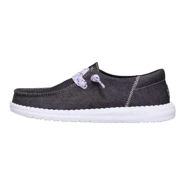HeyDude Damskie Mokasyny Wendy Funk Friendship Lace. Czarne mokasyny damskie Hey dude, z materiału. Za 229.00 zł.