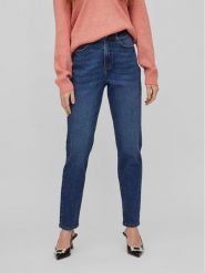 Vila Jeansy Naomi 14080820 Granatowy Mom Fit. Niebieskie jeansy damskie Vila. Za 109.99 zł.