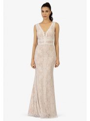 APART Sukienka w kolorze białym rozmiar: 36. Białe sukienki damskie Apart, bez wzorów, z koronki, bez kołnierzyka, bez ramiączek, maxi. Za 239.99 zł.