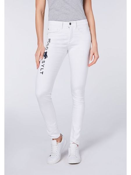 Polo Sylt Dżinsy - Comfort fit - w kolorze białym rozmiar: W31. Białe jeansy damskie Polo Sylt. Za 86.99 zł.