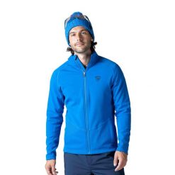 Bluza męska Rossignol Classique Clim. Niebieskie bluzy bez kaptura męskie Rossignol, l. Za 379.99 zł.