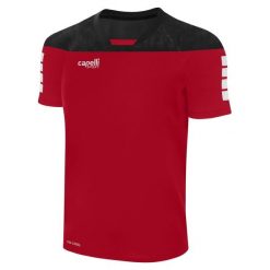 Koszulka piłkarska męska Capelli Tribeca Adult Training. Czarne t-shirty sportowe męskie CAPELLI SPORT, m, bez ramiączek, do piłki nożnej. Za 62.99 zł.