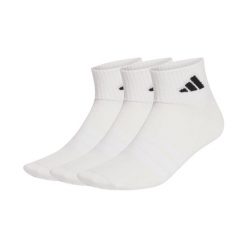 Skarpety adidas Thin&Light Sportswear 3 pary. Białe skarpetki damskie Adidas, bez wzorów, z bawełny. Za 42.99 zł.