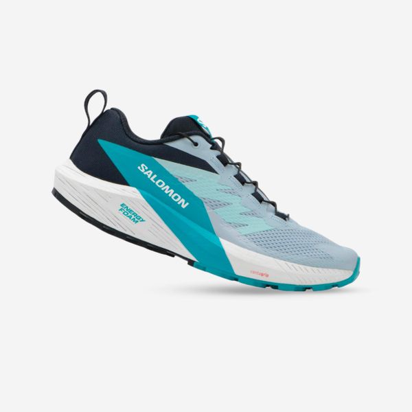 Buty do biegania w terenie damskie Salomon Sense Ride 5. Niebieskie obuwie do biegania damskie Salomon, do biegania. Za 379.99 zł.